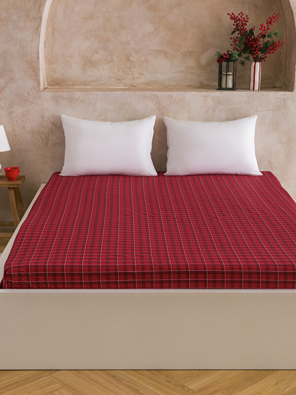 LCW HOME Çift Kişilik Lastikli Çarşaf 160x200 cm