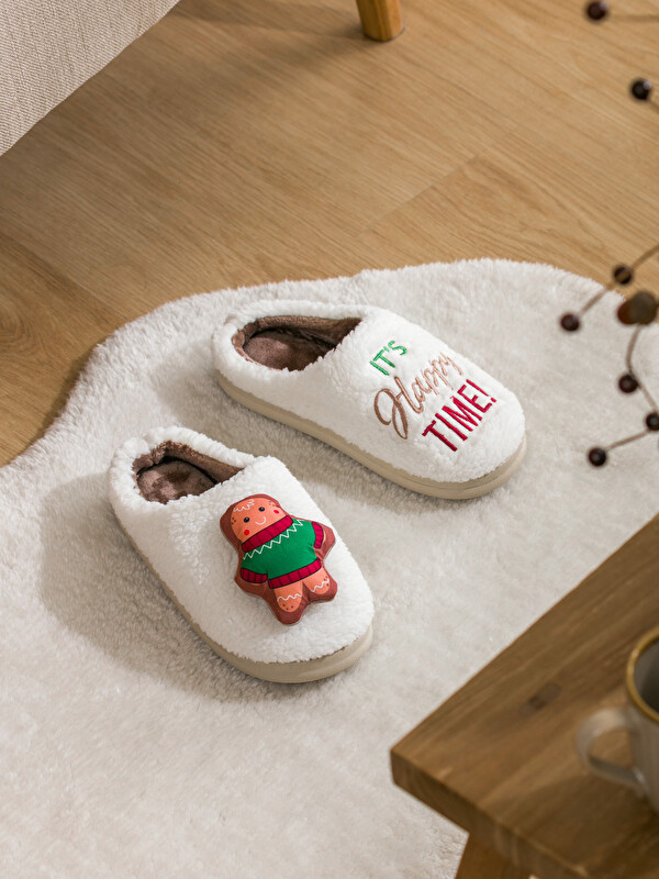 LCW STEPS Pelüş Ev Terliği