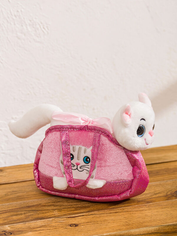 SELAY OYUNCAK Pelüş Kedi Taşıma Çantalı 19 cm - W5IA72Z1-F9C | LCW