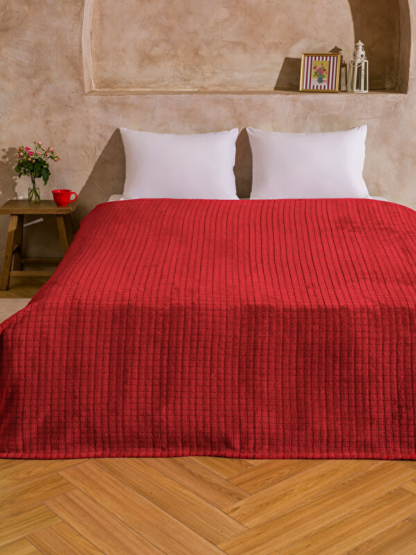 LCW HOME Çift Kişilik Pelüş Battaniye 200x220 cm