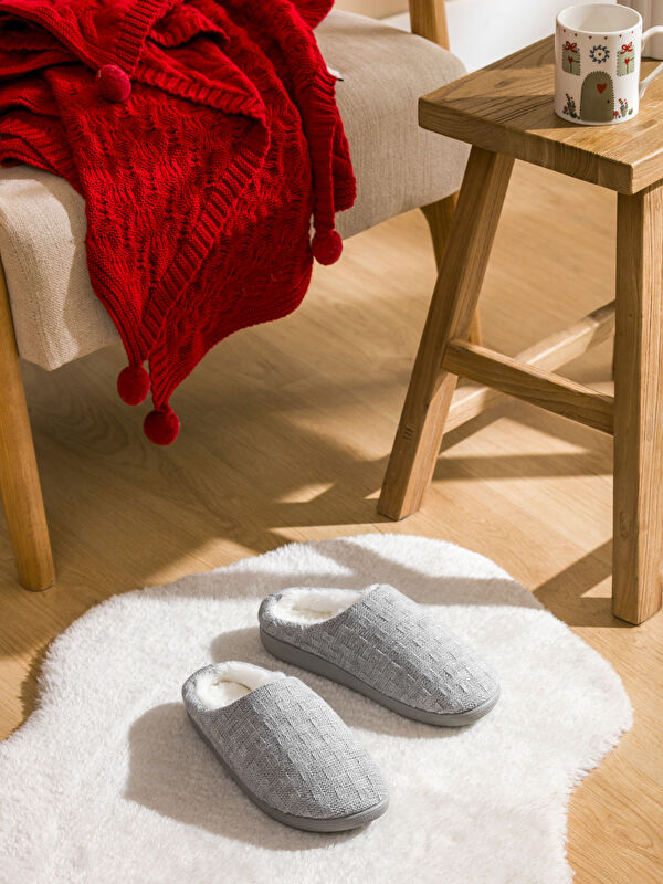 LCW STEPS İçi Kürklü Kadın Ev Terliği