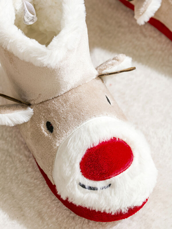 Geyik Figürlü Kadın Ev Botu - Görsel 4