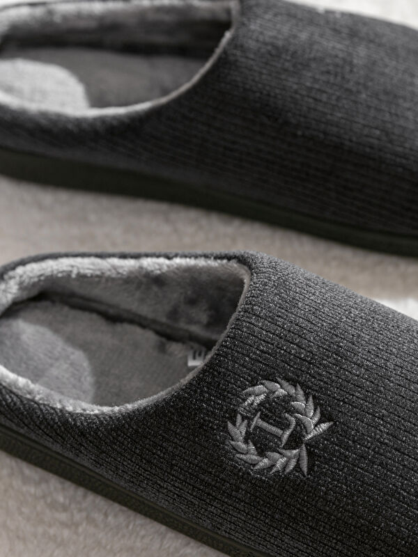 İçi Kürklü Erkek Ev Botu Panduf - Görsel 4