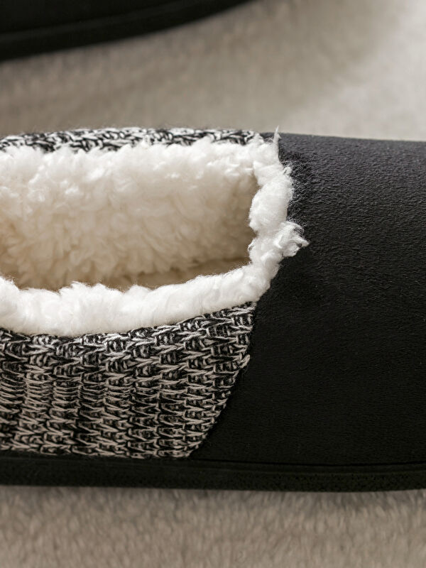 İçi Kürklü Erkek Ev Botu Panduf - Görsel 4