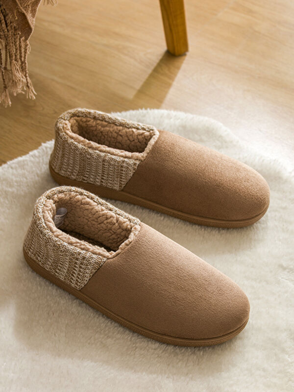 İçi Kürklü Erkek Ev Botu Panduf - Görsel 3