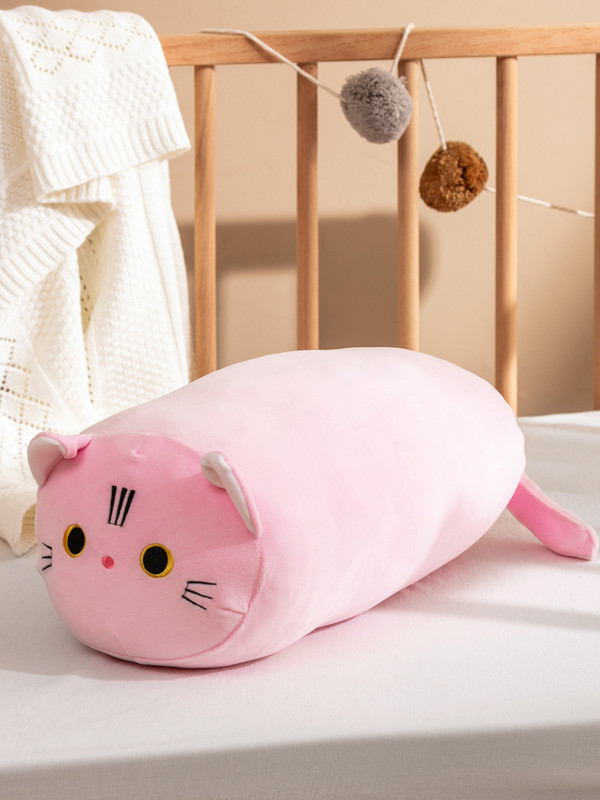 LCW HOME Kedi Figürlü Pelüş Bebek Kırlent 41 cm