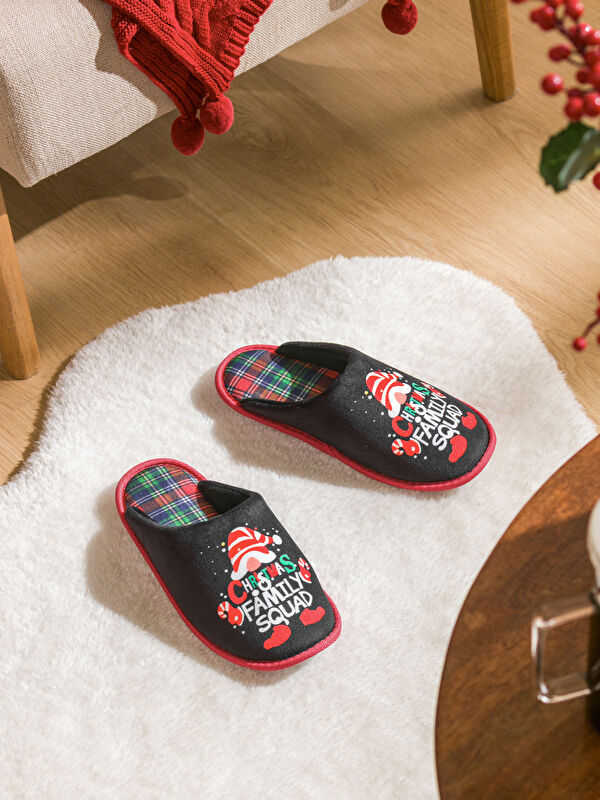 LCW STEPS New Year Themed Home Slippers