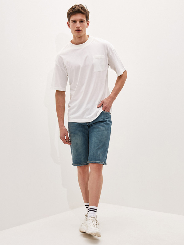 LCW Jeans شورت جينز رجالي بقصة عادية