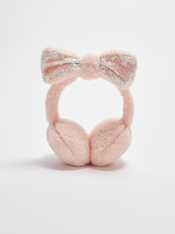 LCW ACCESSORIES Қыздың таспамен безендірілген үлпілдек құлаққап