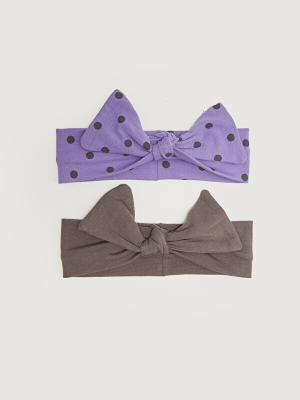 LCW baby Bow Detail Baby Girls' Hairband 2 Pack
