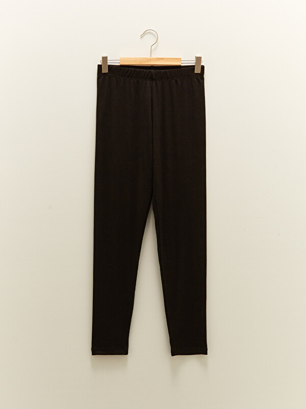 LCW Kids Elastic Waist Basic Girls' Leggings