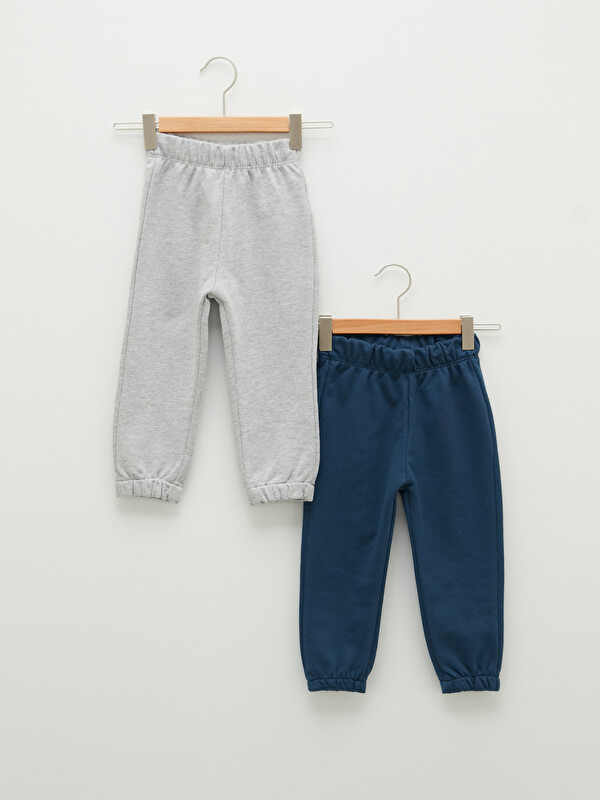LCW baby Elastischer Bund Schlichte Jogginghose Baby Jungen 2er-Pack