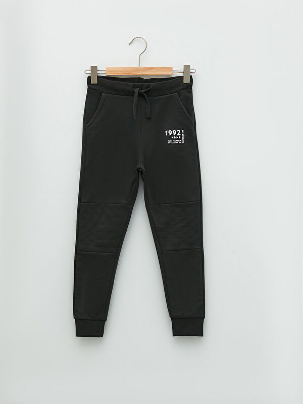 パンツ uk LCW Kids Elastic Waist Printed Boys' Jogger Sweatpants