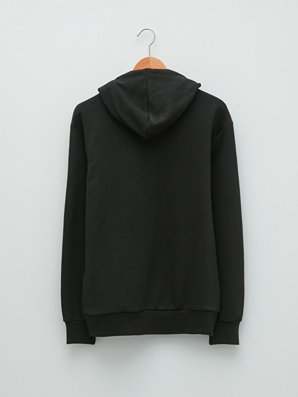 XSIDE Hooded Long Sleeve Men's Zip-Up Sweatshirt - W1H923Z8-CVL