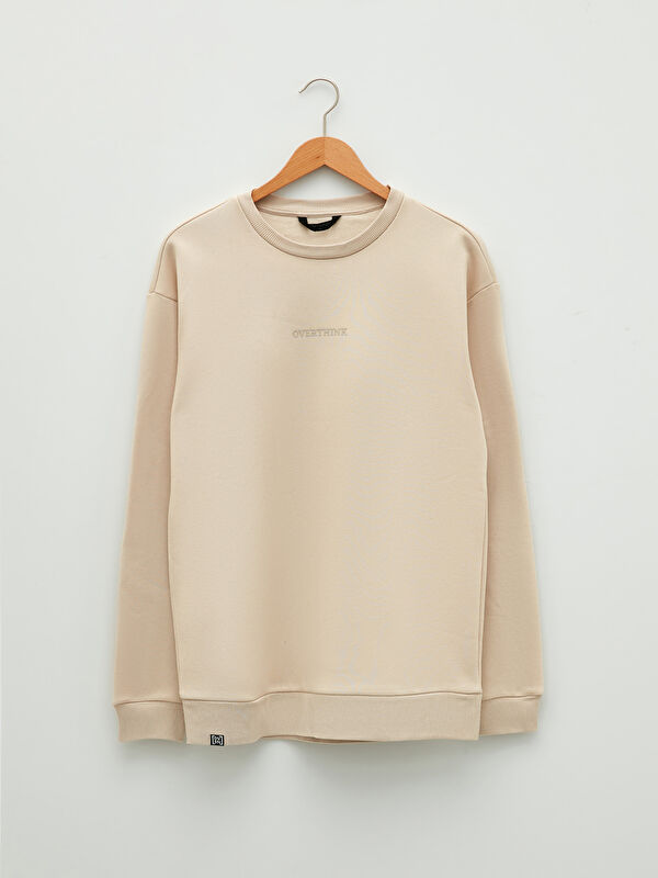 LC Waikiki Crew Neck Long Sleeve Basic Thick Men's Thick