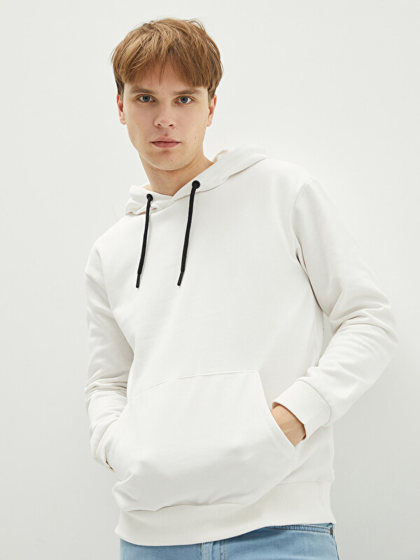 XSIDE Sweatshirt à Capuche Épais pour Hommes à Manches Longues