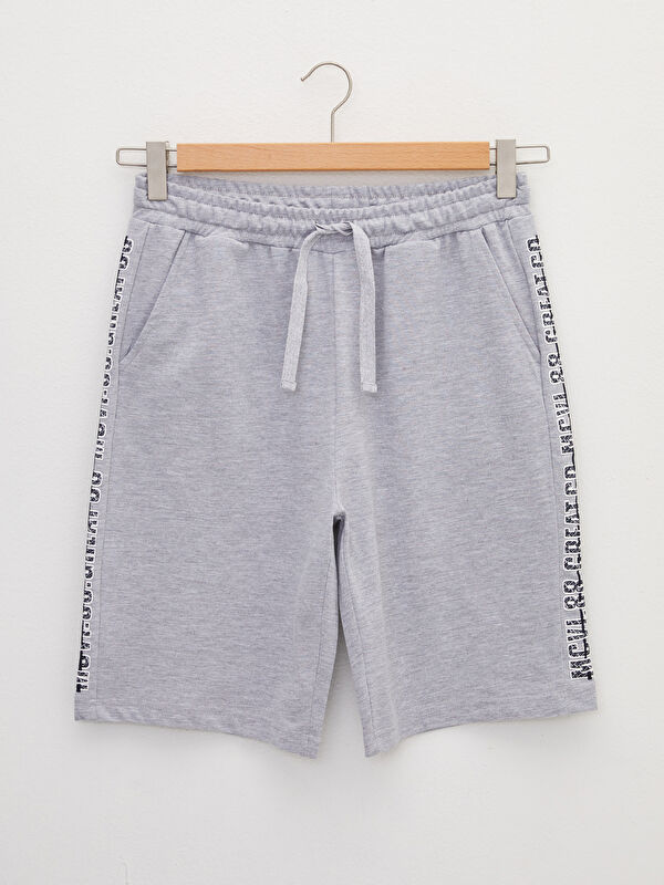 LC WAIKIKI Standard Fit Men's Pyjama Bottom Shorts -S23310Z8