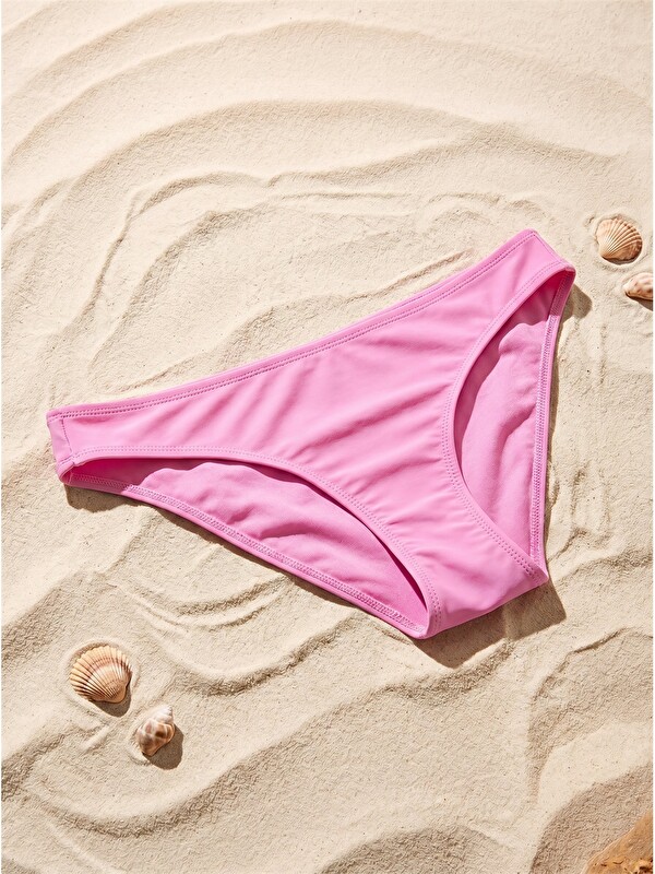 LCW DREAM Düz Raşel Kumaş Kadın Bikini Alt