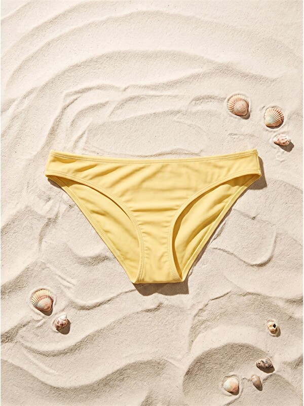 LCW DREAM Düz Raşel Kumaş Kadın Bikini Alt