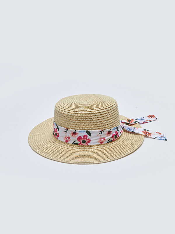 LCW ACCESSORIES Kadın Hasır Fötr Şapka