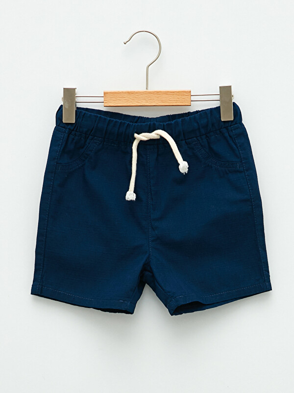 LCW baby Basic Elastic Waist Baby Boy Gabardine Shorts