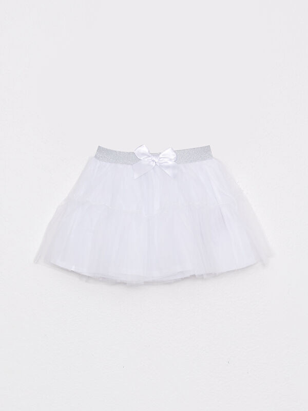 LCW baby Elastic Waist Baby Girl Tutu Skirt