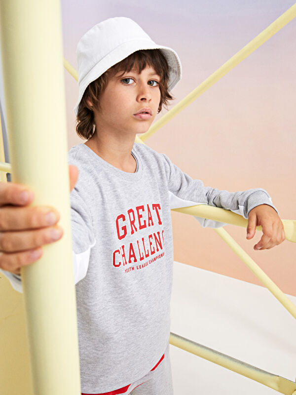 LCW Kids The Coolest Sweatshirt at School