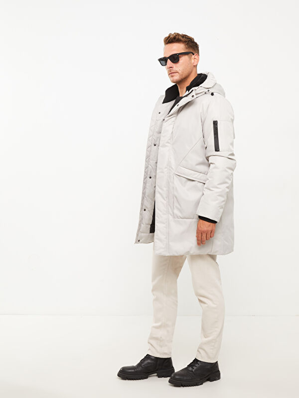 LCW Vision Regular Fit Hooded Men's Parka