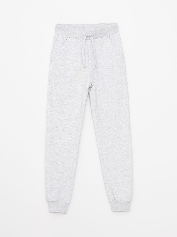 LCW Kids Elastic Waist Basic Girls' Jogger Sweatpants