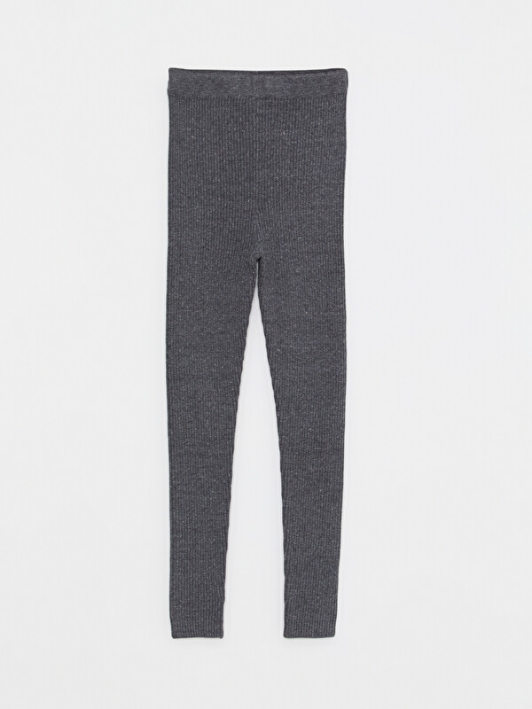 LCW Kids Elastic Waist Basic Girl Tricot Tights