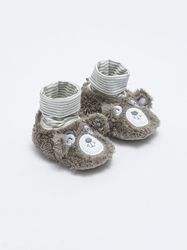 LCW STEPS 3D Patch Baby Boy Pre-Toddler Socks House Shoes