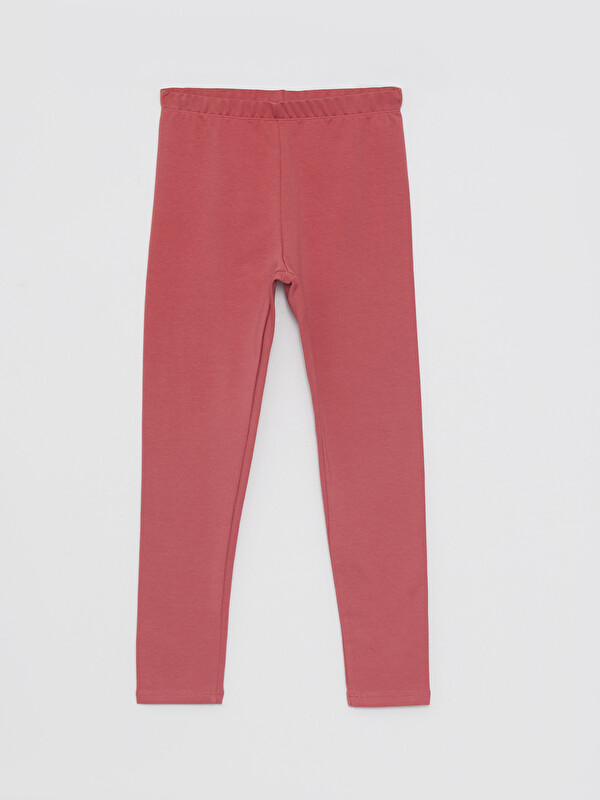 LCW Kids Elasticated Waist Basic Girls' Leggings