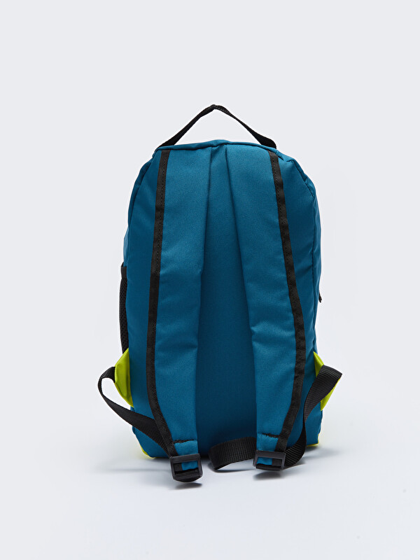 LCW ACCESSORIES Petrol Yazı Baskılı Erkek Sırt Çantası - W22952Z8