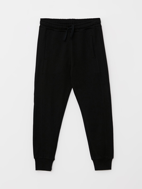 LCW Kids Elastic Waist Basic Boys' Jogger Sweatpants Bottom