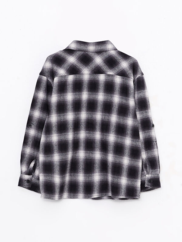 K♢194 にじいろ LCW Kids Relaxed Fit Plaid Boys' Shirt -W25142Z4-LKN - LC