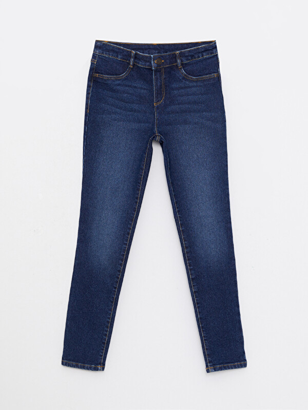 LCW Kids Slim Fit Girl Denim Trousers