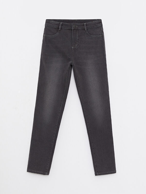 LCW Kids Slim Fit Girl Denim Trousers