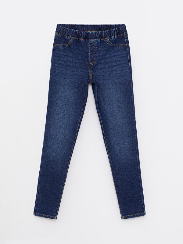 LCW Kids Slim Fit Girl Denim Trousers