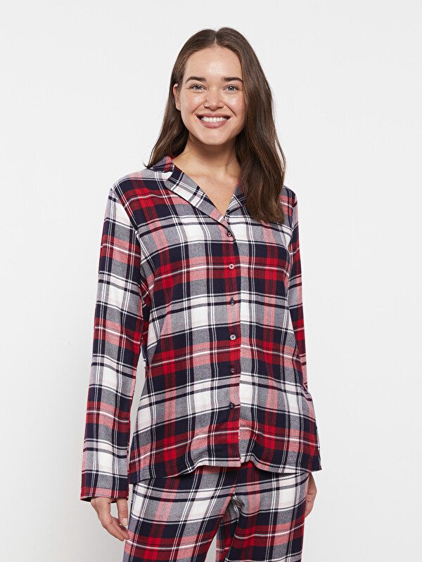 LCW DREAM Yılbaşı Temalı Uzun Kollu Kadın Pijama Takımı