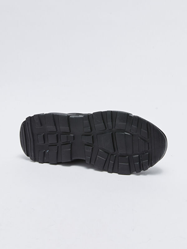 Bağcıklı Kalın Taban Kadın Aktif Spor Ayakkabı - Görsel 9