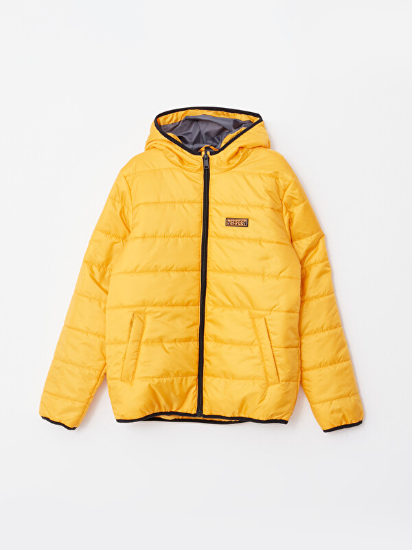 LCW Kids Hooded Basic Boy Puffer