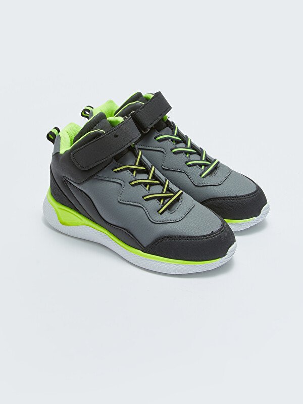 LCW STEPS Velcro Closure Color Block Boys Boots