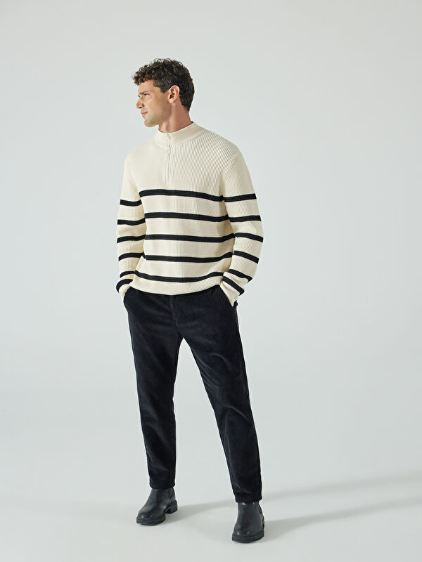 LCW Vision Slim Fit Velvet Men's Trousers