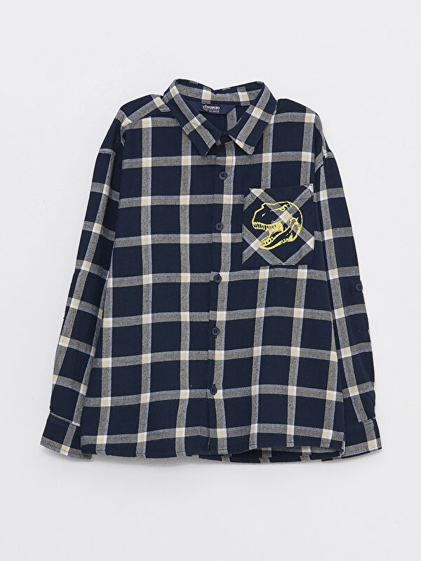LCW Kids Plaid Boys' Flannel Shirt
