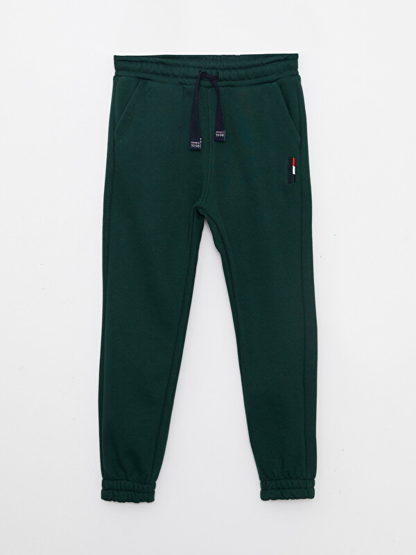 LCW Kids Elastic Waist Embroidery Detailed Boy Jogger Sweatpants