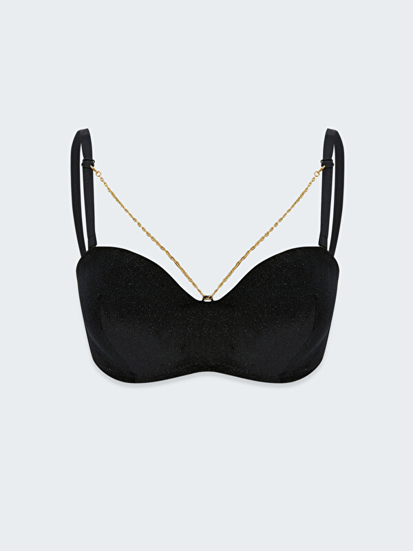 LCW DREAM Underwire Non-Padded Glitter Detailed Fantasy Bra