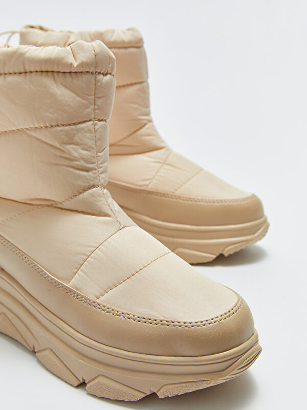 Kadın Kalın Tabanlı Kar Botu - Görsel 4