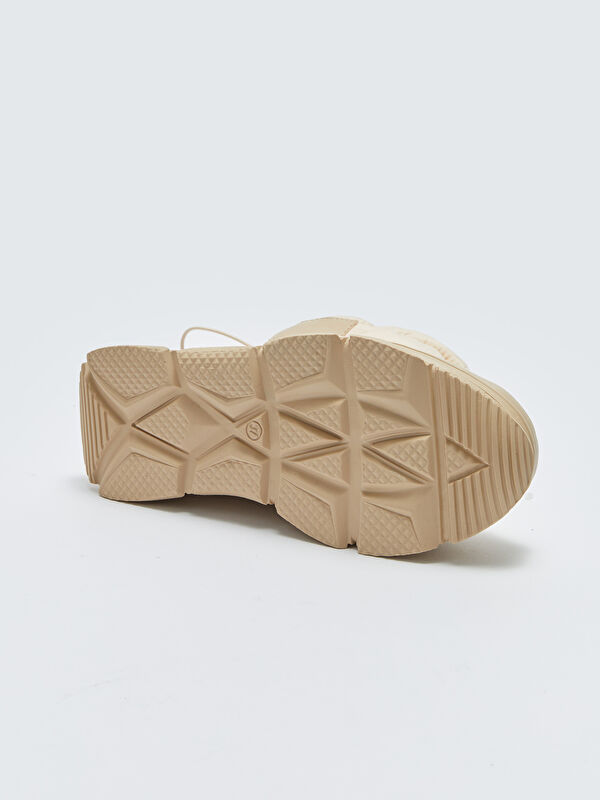 Kadın Kalın Tabanlı Kar Botu - Görsel 5