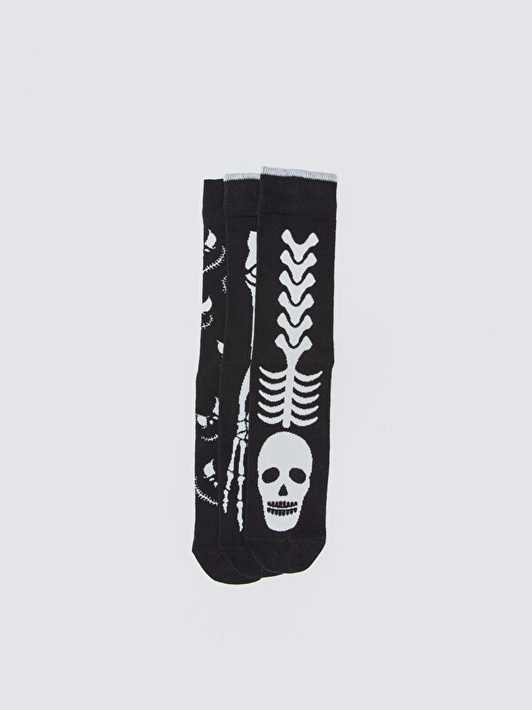 LCW ACCESSORIES H12 Printed Men's Ankle Socks 3-pack