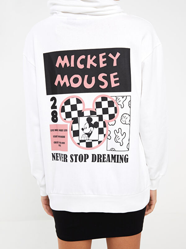 XSIDE Mickey Mouse Printed Women's Thick Hoodie -W2HE85Z8